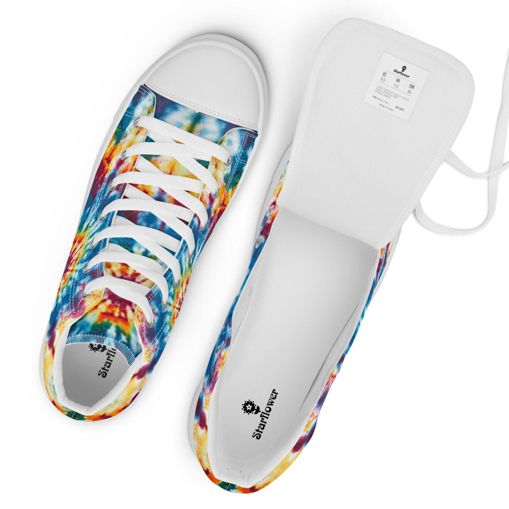 Starflower Women’s High Top Sneakers - https://ascensionemporium.net